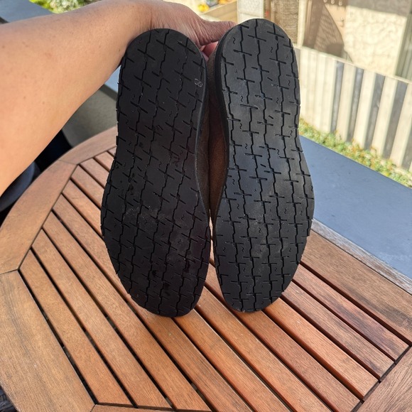 John Varvatos Suede Leather Oxford Dress Shoes Casual Brown Shoes Size 8.5M - Picture 4 of 7